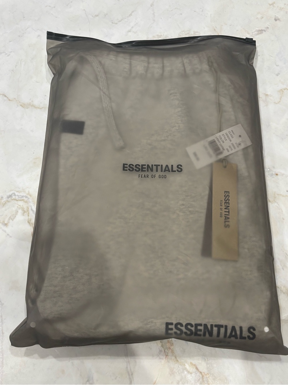 Essentials Relaxed Sweatpants Light Oatmeal L